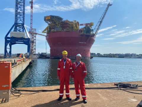 Penguins FPSO visit - Sevan SSP